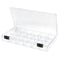 AussieSuperStore Art & Craft Essentials Storage Box Divided Organiser Storage Box Divided Organiser | Plastic Storage Container or Box 170050
